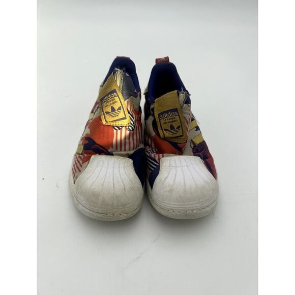 Adidas Originals Infant Size 13K Superstar 360‎ New Year Slip On Sneakers Multi - Picture 1 of 5